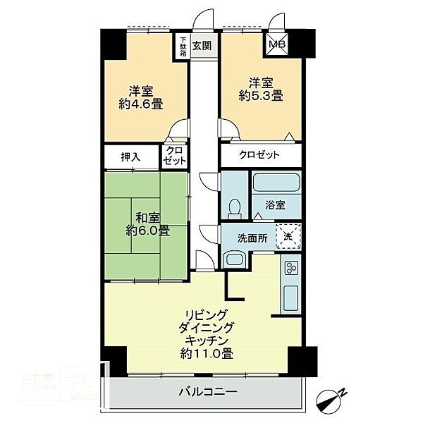 同じ建物の物件間取り写真 - ID:237004798371