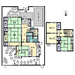 御厩町戸建　小比賀邸 1階6DKの間取り