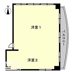 ル・ポール番町 2階3DKの間取り
