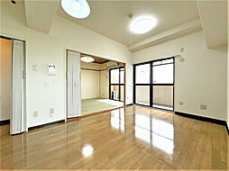 ダイアパレス築地 1201号室 12階2LDKのリビング/ダイニング