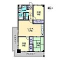 百石ハイツ6階5.4万円