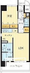 Ｌａ・Ｔｏｕｒ 4階1LDKの間取り