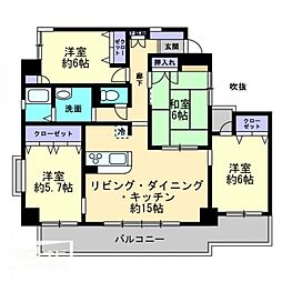 ストーンレイク子の浜B 4LDKの間取図画像