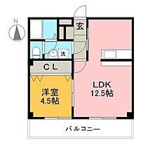 グランビュー 315 ｜ 高知県高知市朝倉丙（賃貸マンション1LDK・3階・35.47㎡） その2