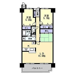 間取図画像 3LDK