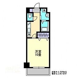 ＭＪマンション 1階1Kの間取り