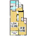 伊那市福島 2階建 築6年のイメージ