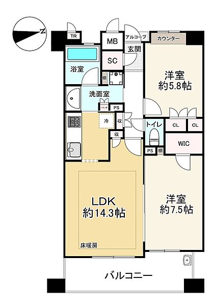 間取り：327002857335