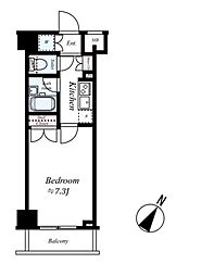 パレステュディオ新宿パークサイド 11階/-