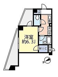 グランヴァン阿佐ヶ谷2 1Kの間取図画像