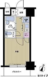 フェニックス笹塚壱番館 1Kの間取図画像