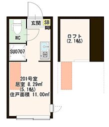 ハーモニーヒルズ明大前 2階/-