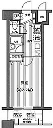ガラ・ステージ京橋 1Kの間取図画像