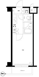 ルーブル蒲田六番館 1Kの間取図画像