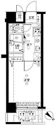 メインステージ巣鴨 1Kの間取図画像