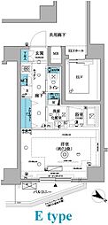 フェニシア三軒茶屋 1Kの間取図画像