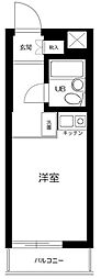 ルーブル高円寺 ワンルームの間取図画像