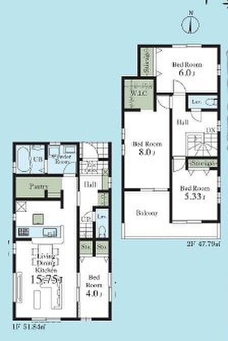 太陽光発電システム搭載の、環境に優しいエコハウス