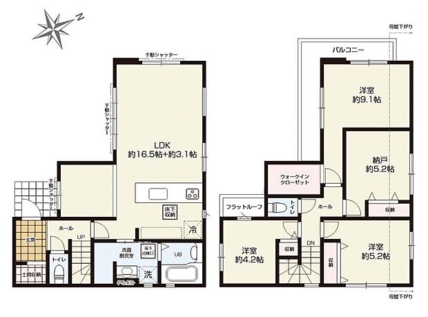 意匠性に優れた、誇り高き自慢の住まい。繊細な美しさが空間を彩る。