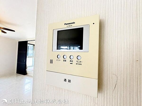 TVモニター付きインターフォン