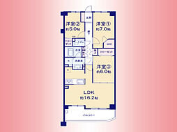 間取図画像 3LDK