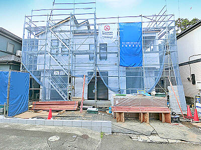 外観:土地面積46坪以上、建物面積33坪以上のゆとりある4LDKです 外観:土地面積46坪以上、建物面積33坪以上のゆとりある4LDKです