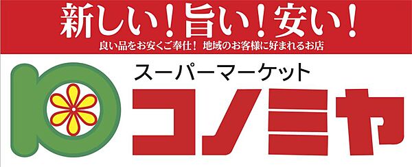 画像18:スーパーマーケット コノミヤ 緑橋店（332m）