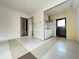 JR関西本線 東部市場前駅 徒歩17分の賃貸マンション 2階2LDKのリビング/ダイニング