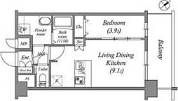 アドバンス大阪クラージュ 9階/-