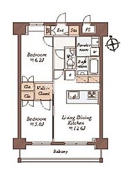 グランドレッセ今里 8階/-