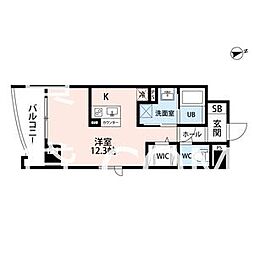 JHアパートメント 4階/-