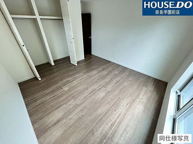 全ての居室に収納スペースを完備。各部屋でしっかり整理整頓ができ、快適でスッキリとした住空間を実現します。