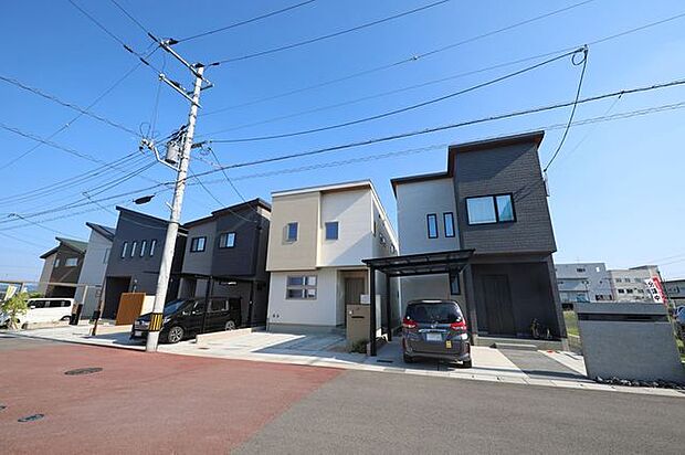 分譲地街並み写真