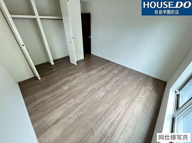 すべての居室にクローゼットなどの収納を完備しているため、衣類や日用品をそれぞれのお部屋でしっかり収納できます。