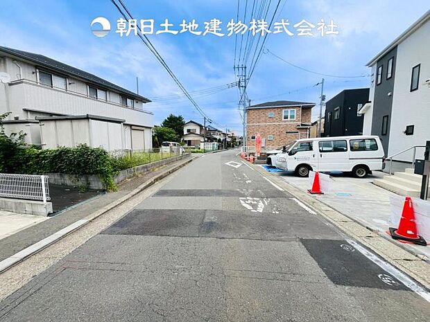 【前面道路＋現地写真】