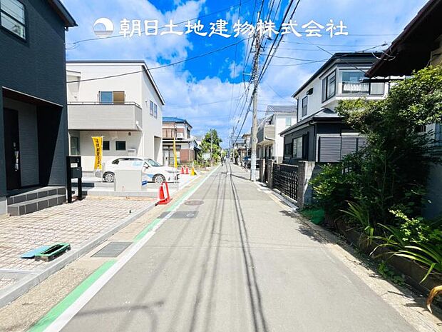 【前面道路+現地写真】