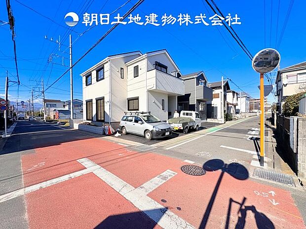 【前面道路+現地写真】