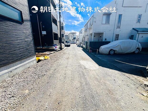 【前面道路＋現地写真】