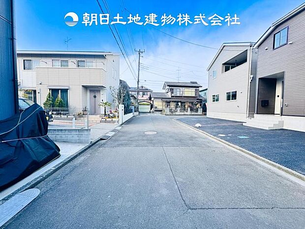 【前面道路＋現地写真】