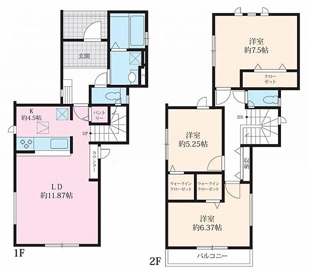 【5号棟 間取図】
