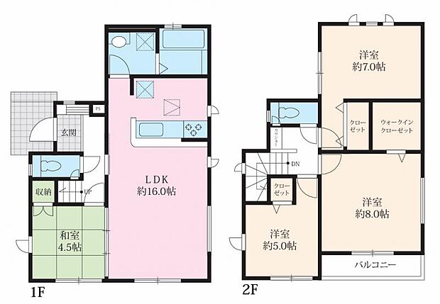 【6号棟 間取図】