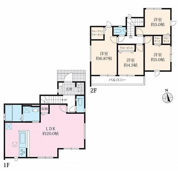 【2号棟 間取図】