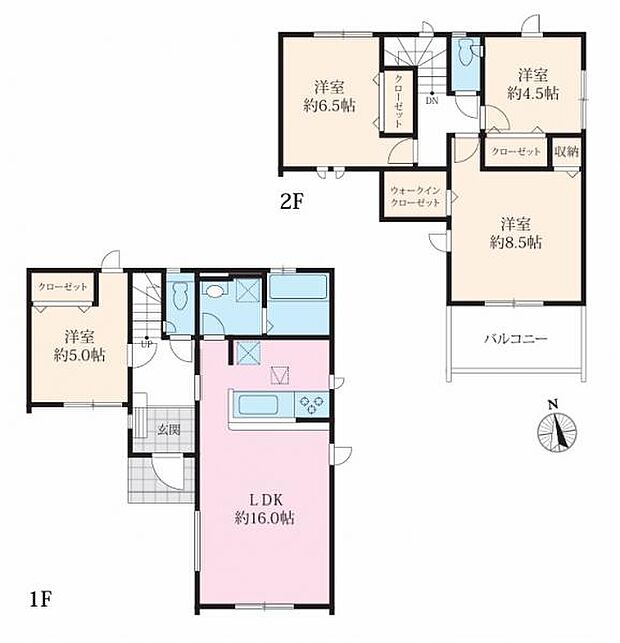 【6号棟 間取図】