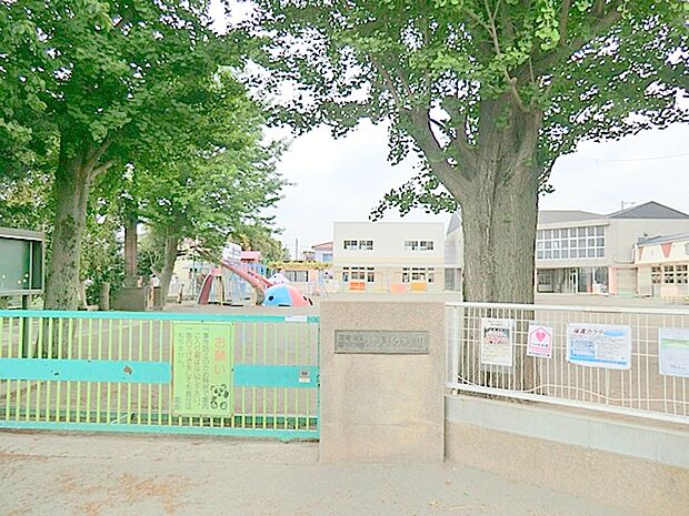 【倉見幼稚園】 幼稚園が交通量が少ない位置にあるので親御さんも安心して通わせれると思います。