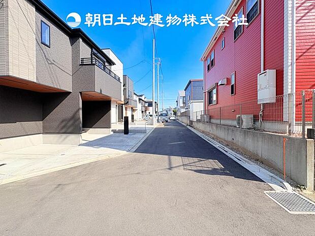 【前面道路+現地写真】