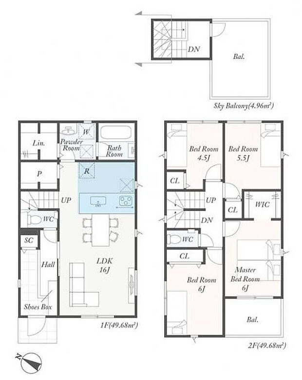 【7号棟 間取図】