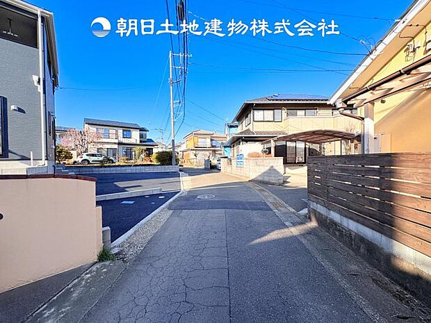 【前面道路+現地写真】