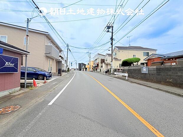 【前面道路+現地写真】