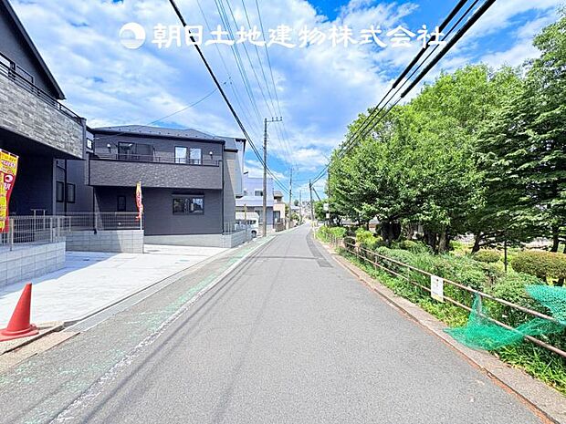 【前面道路+現地写真】