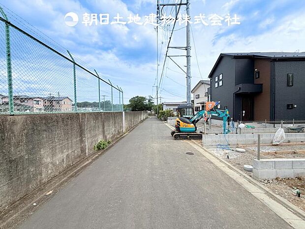 【前面道路＋現地写真】